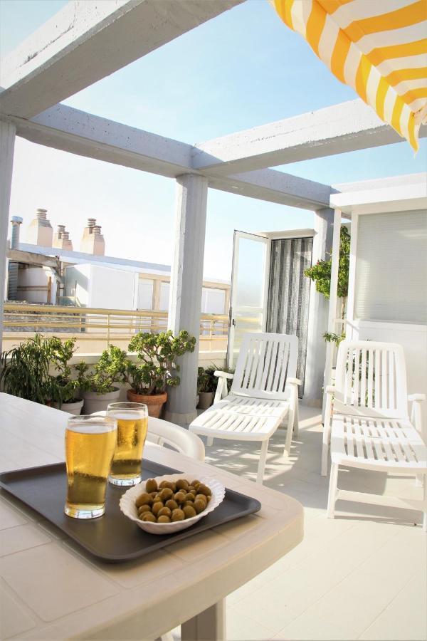 La Perla Apartment, Paradis Park, La Pineda - Atico 1ª Linea - Solarium - Wifi - Piscina Eksteriør bilde