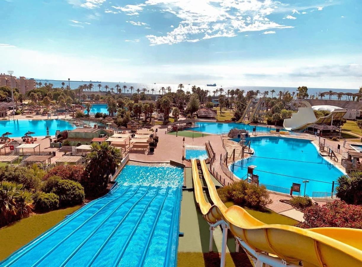 La Perla Apartment, Paradis Park, La Pineda - Atico 1ª Linea - Solarium - Wifi - Piscina Eksteriør bilde